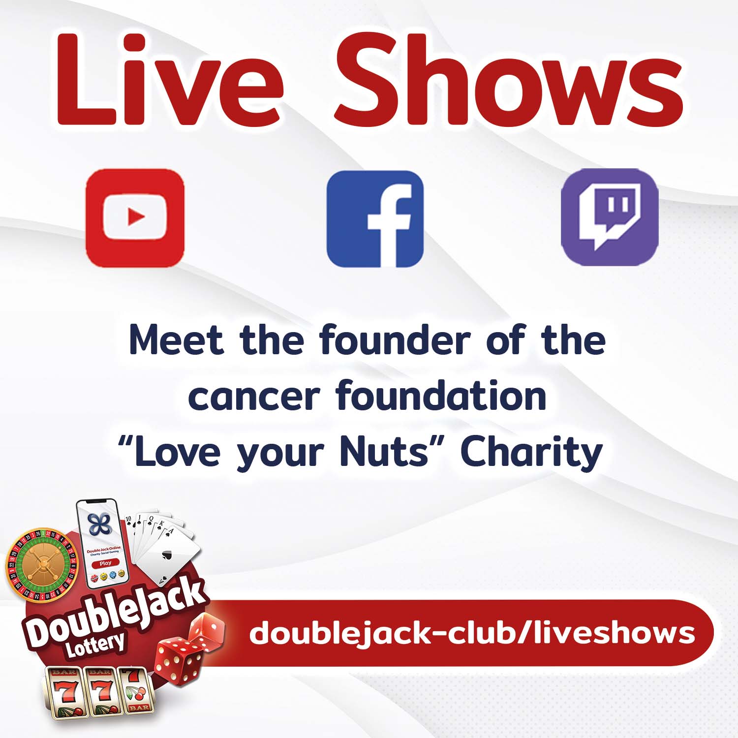 Live Shows - Love your Nuts" Charity