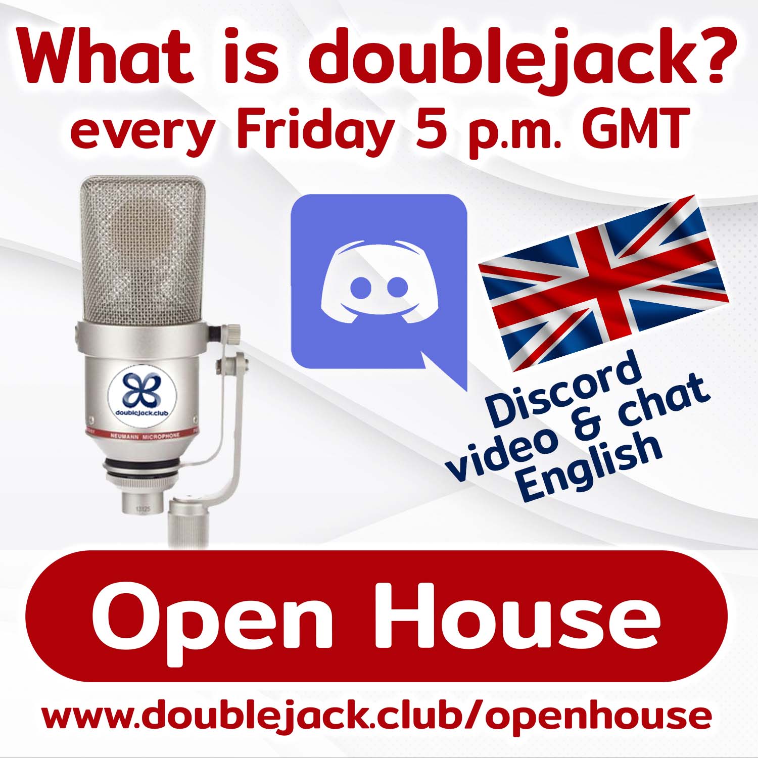 Open House on Discord - meet the doublejack experts