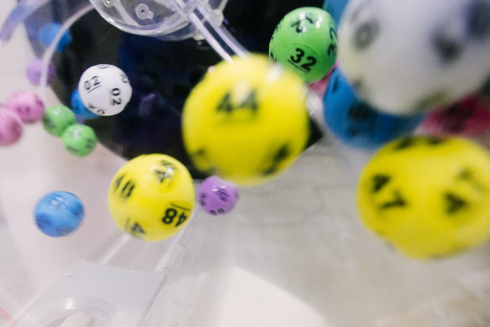 Colourful balls going down the tube for Powerball number reveal