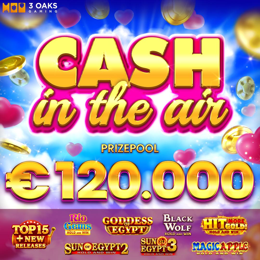 € 120,000 Cash in the Air Tournament
